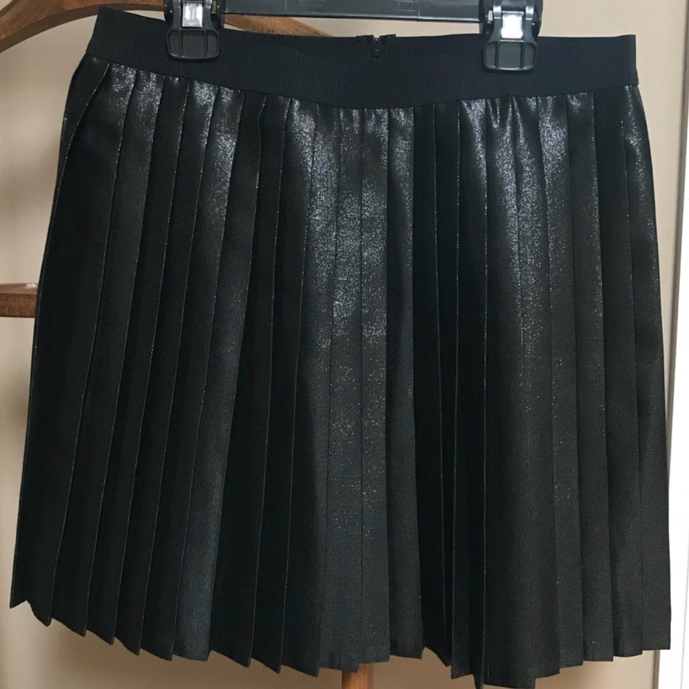 A/X ARMANI EXCHANGE METALLIC MINI SKIRT